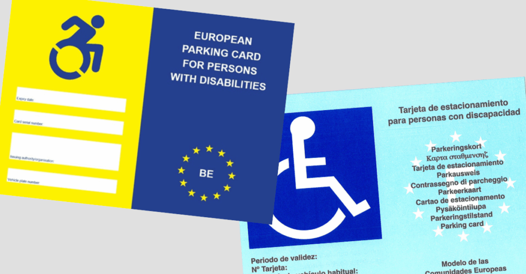 Todo lo que debes saber sobre la nueva tarjeta europea de estacionamiento para personas con discapacidad
