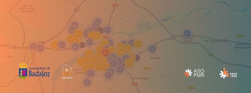 📲Ven a vivir la jornada de presentación de Spot4Dis en Badajoz